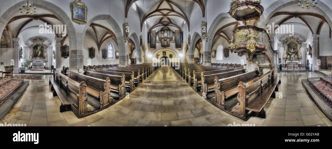 Parish church in tulln lower Fotos und Bildmaterial in hoher