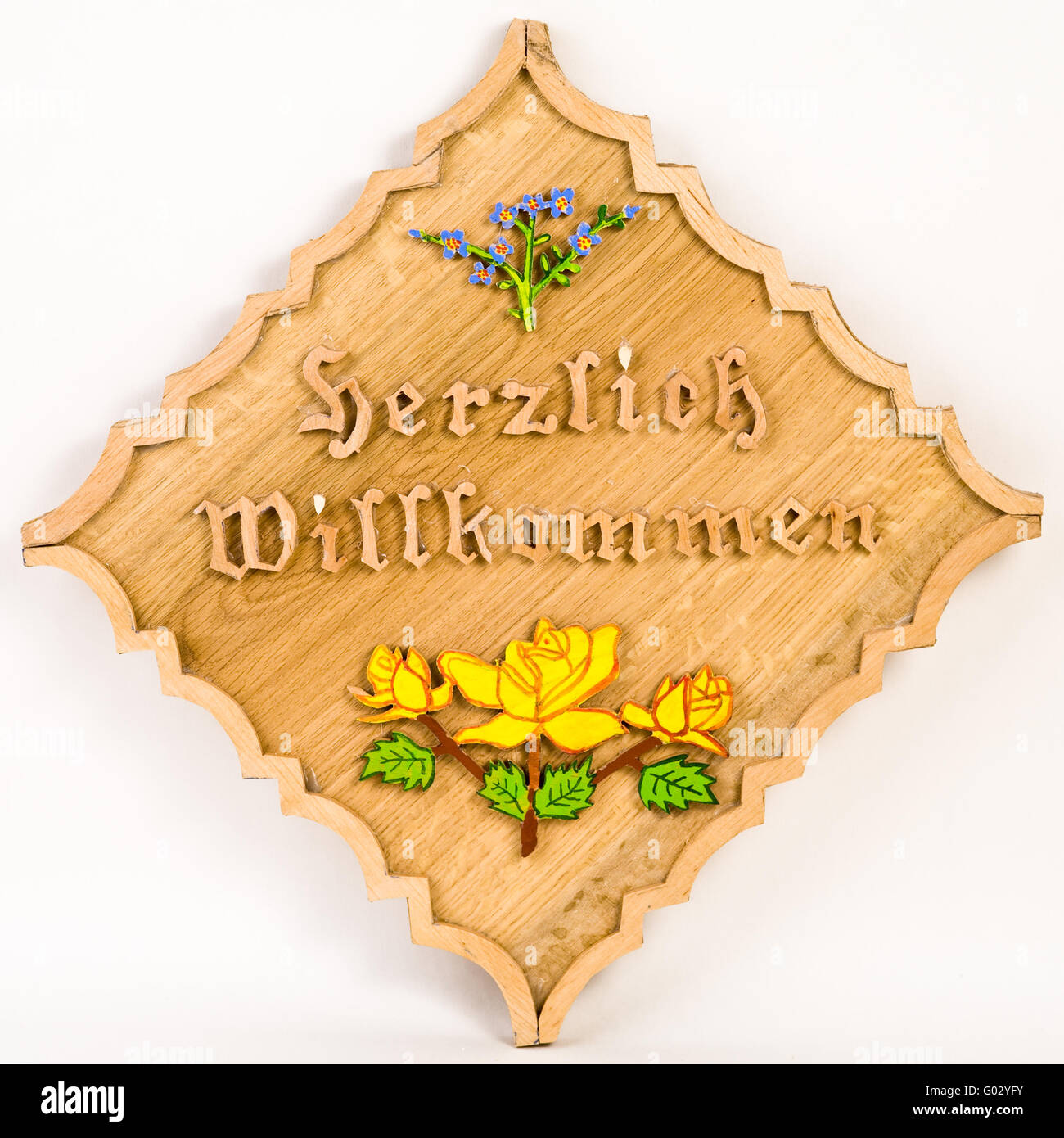 Laubsägearbeiten Stockfoto