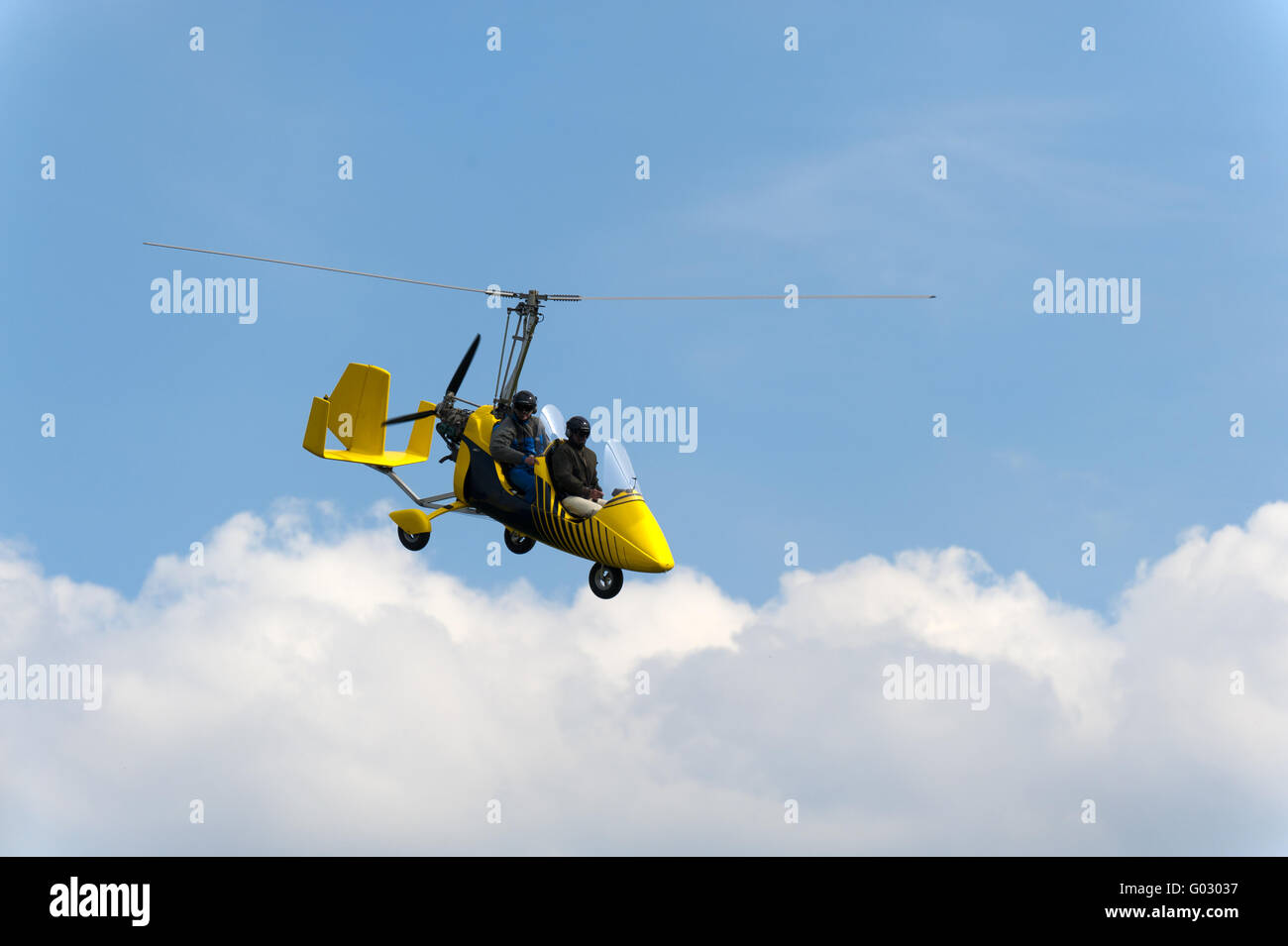 Gyrocopter Stockfoto