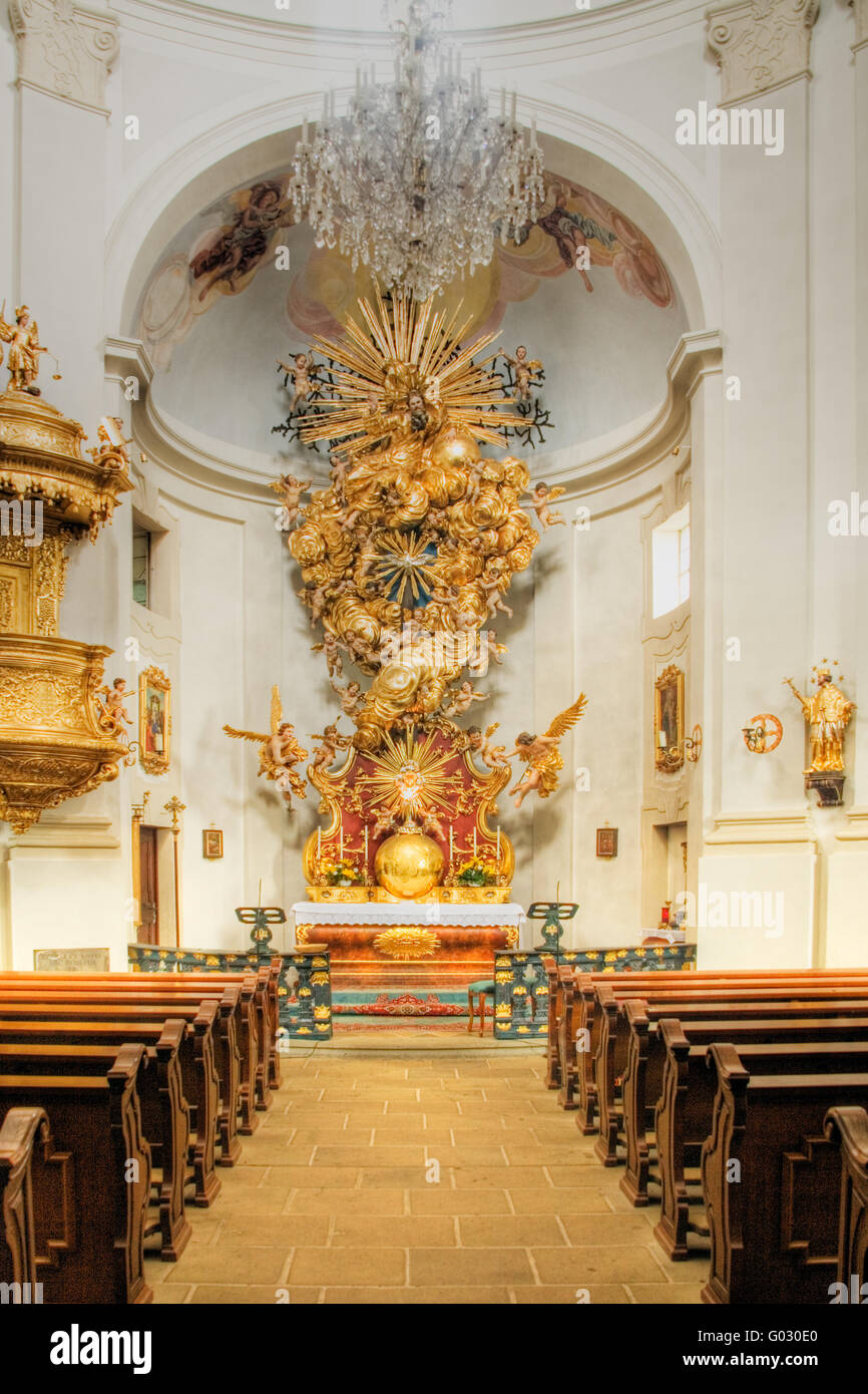 Kirche von Pilgrim bei Streyr, Oberösterreich, Österreich Stockfoto Kirche von Pilgrim bei Streyr, Oberösterreich, Österreich Stockfoto
