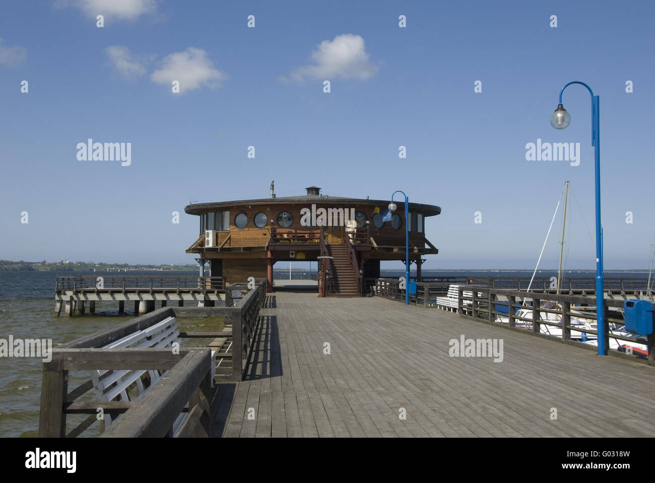 Seebruecke Stockfoto