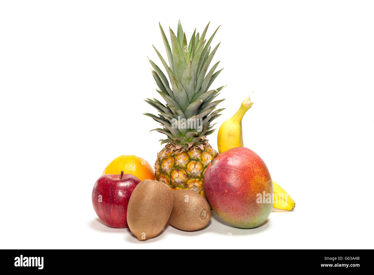 Früchten Ananas Stockfoto