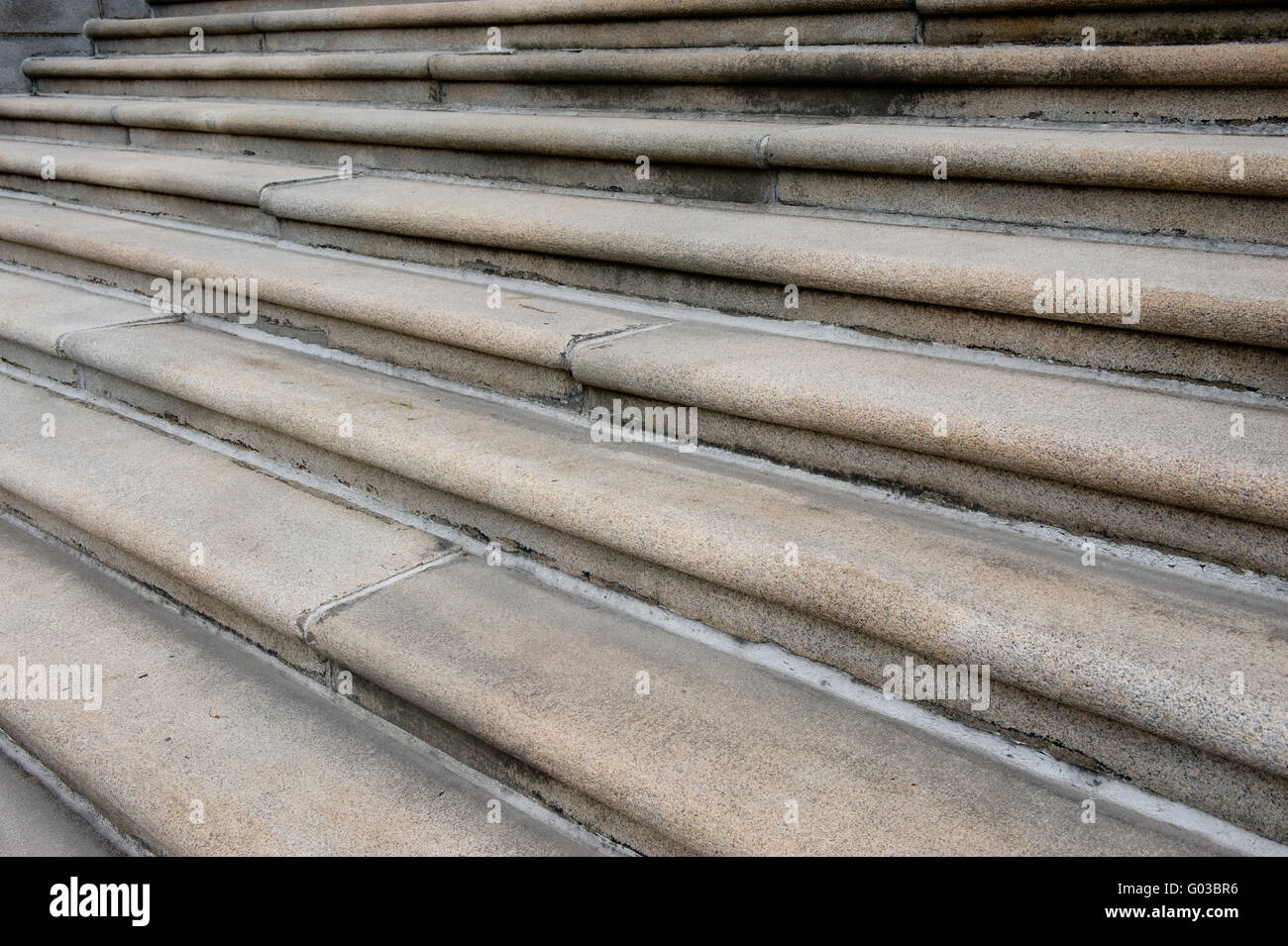 Zement-Treppen Stockfoto
