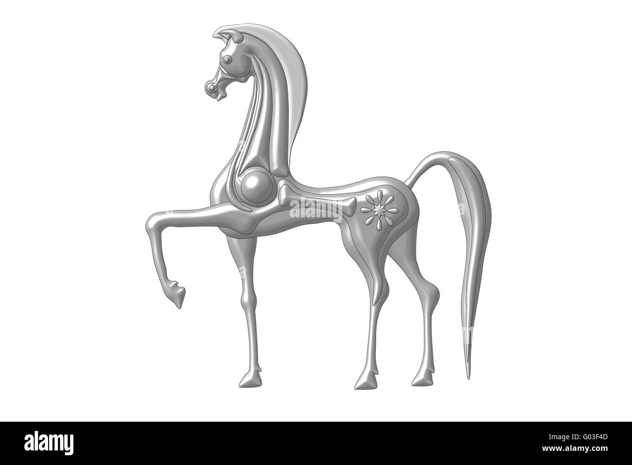 Pferd-Illustration Stockfoto