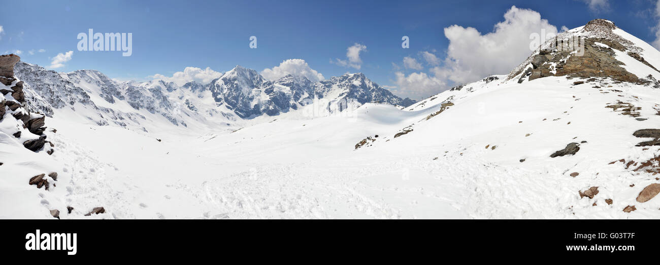 Alpin-Landschaft Stockfoto