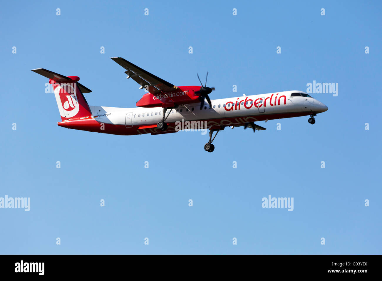 Air Berlin Dash 8 Stockfoto