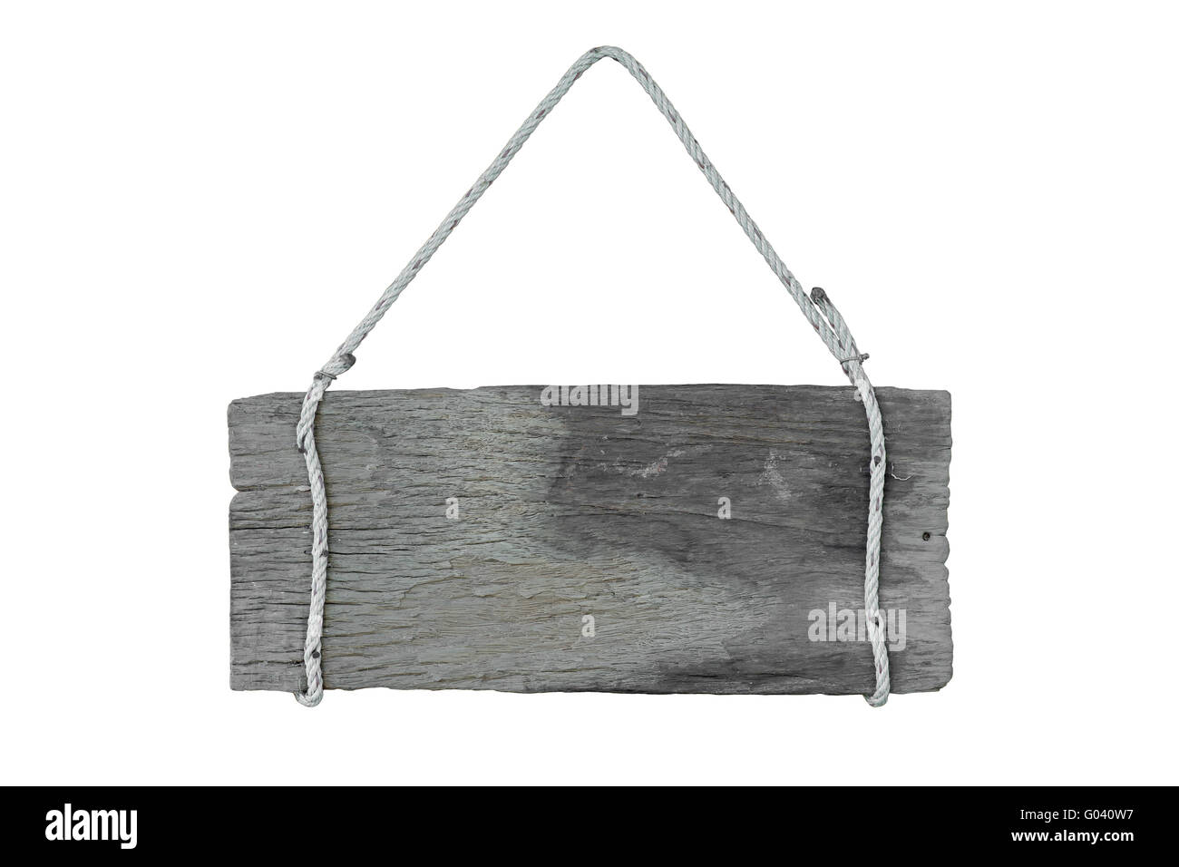 hölzerne Wegweiser mit Leerzeichen für text Stockfoto