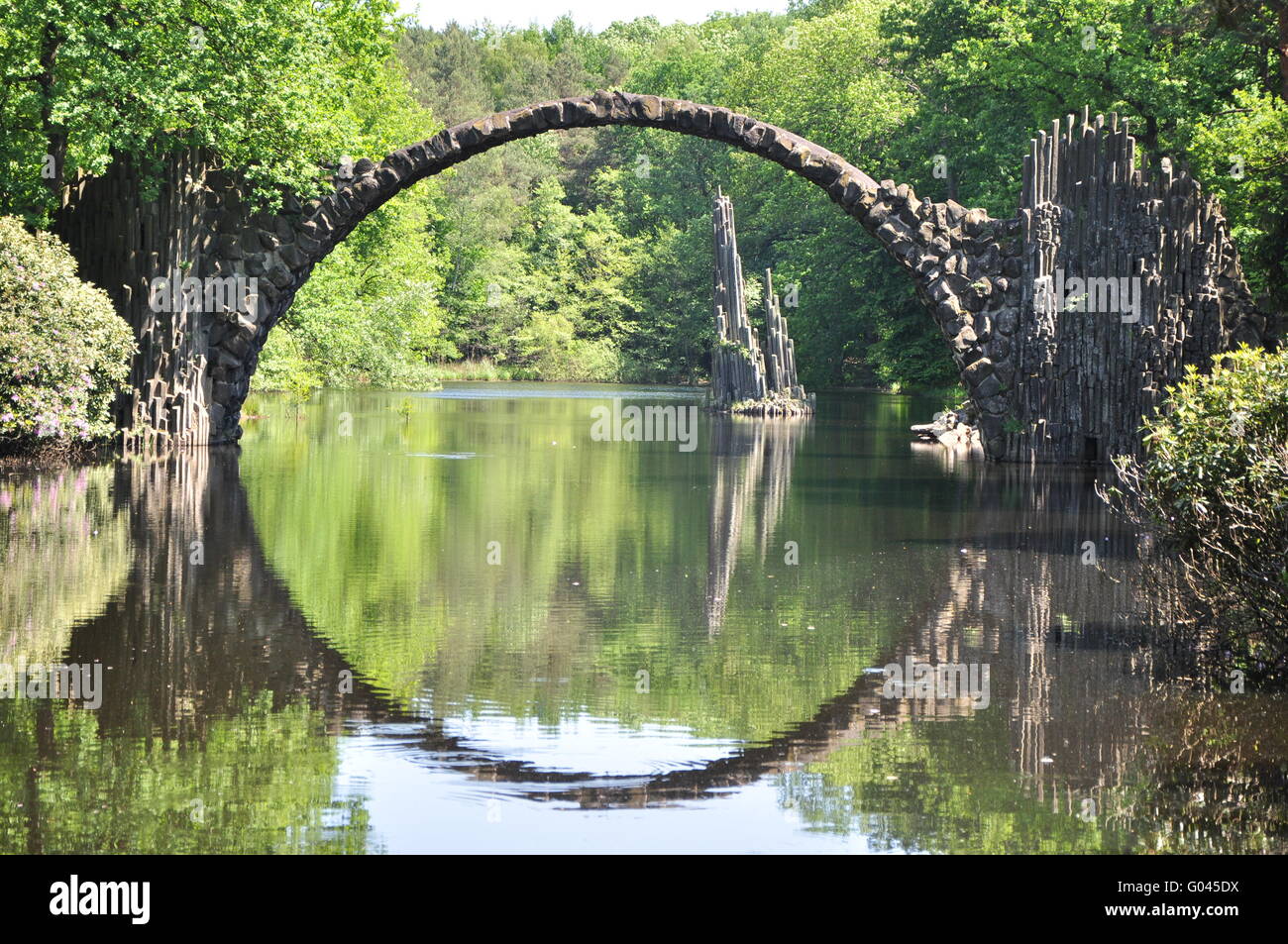 Rakotz Brücke Stockfoto