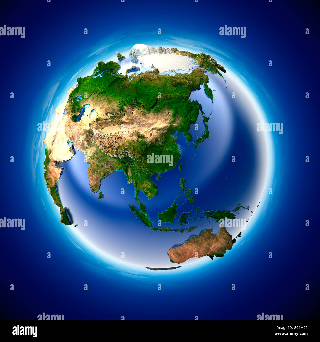 Ökologie-Erde Stockfoto