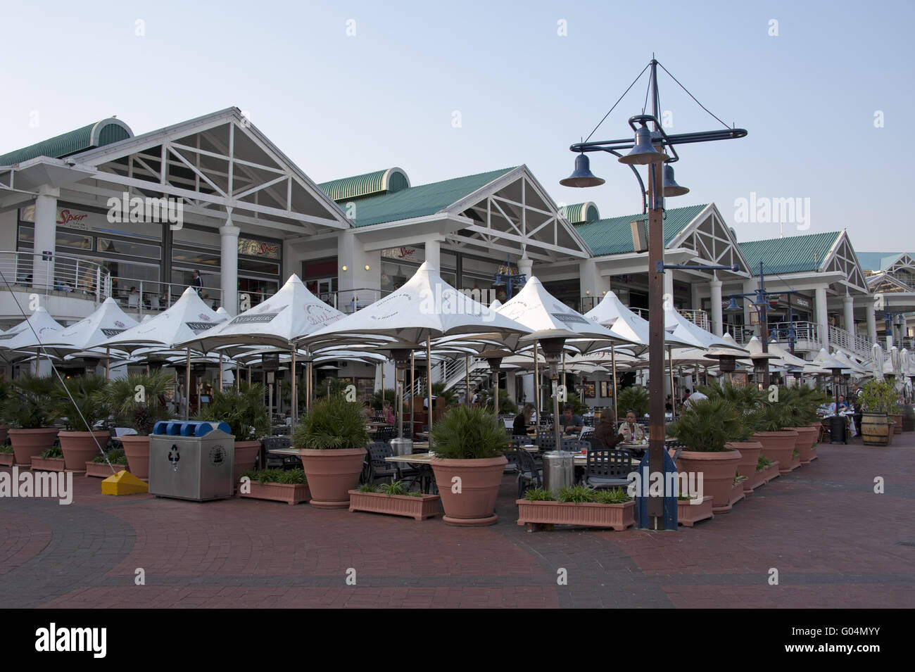 Waterfront Kapstadt Stockfoto