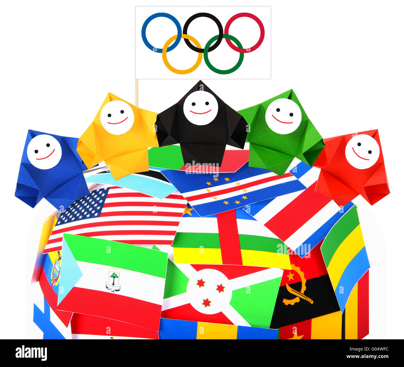 Konzeptbild der Olympischen Spiele und Sport wissensba- Stockfoto