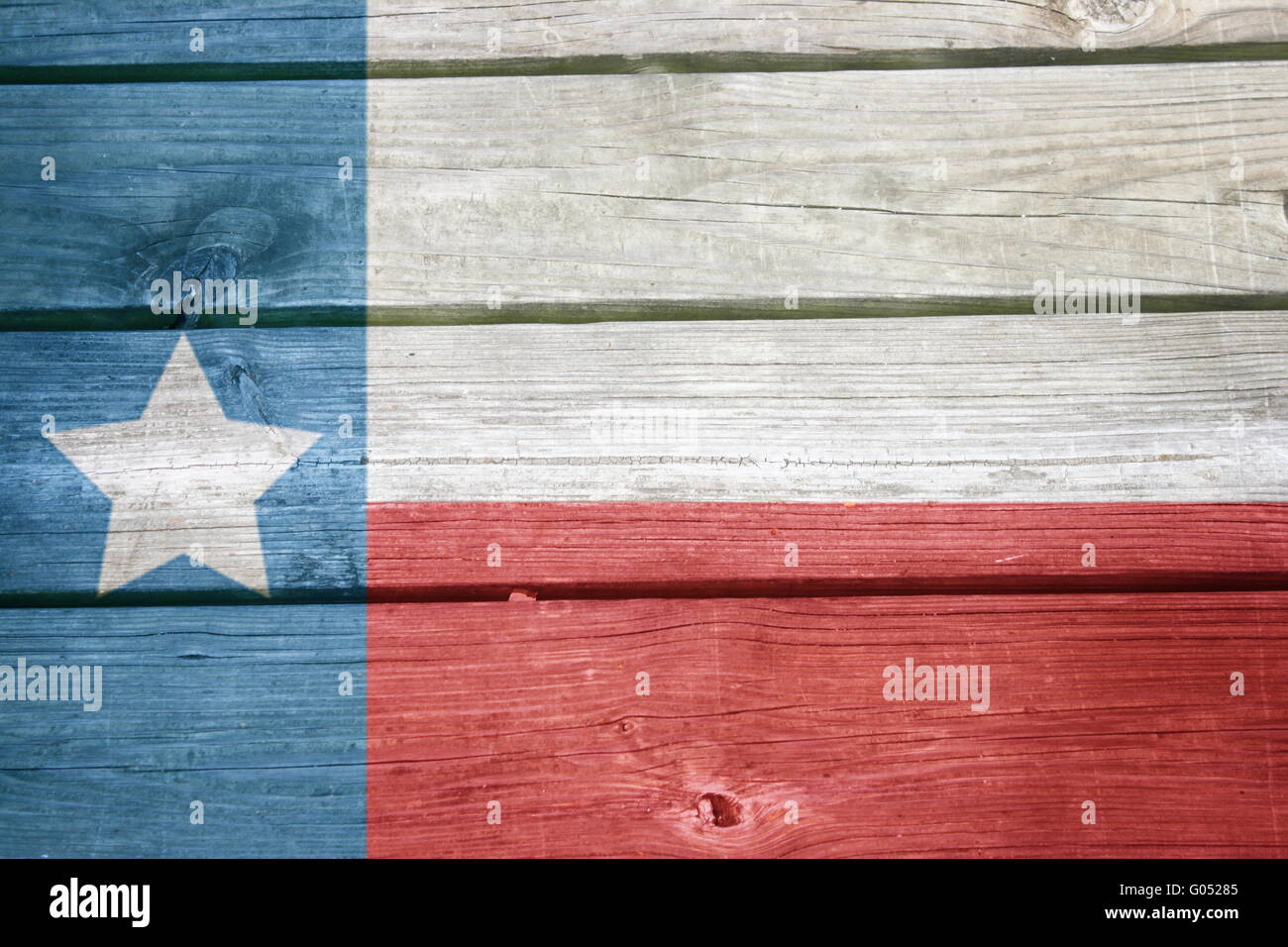 Alten Texas stolz Stockfoto