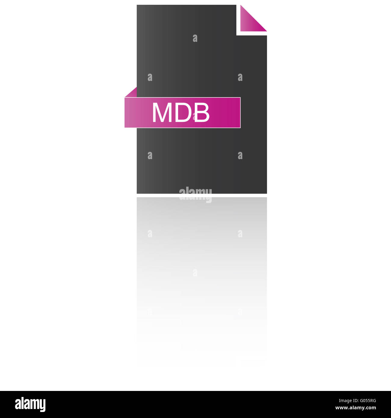 MDB-Daten Stockfoto