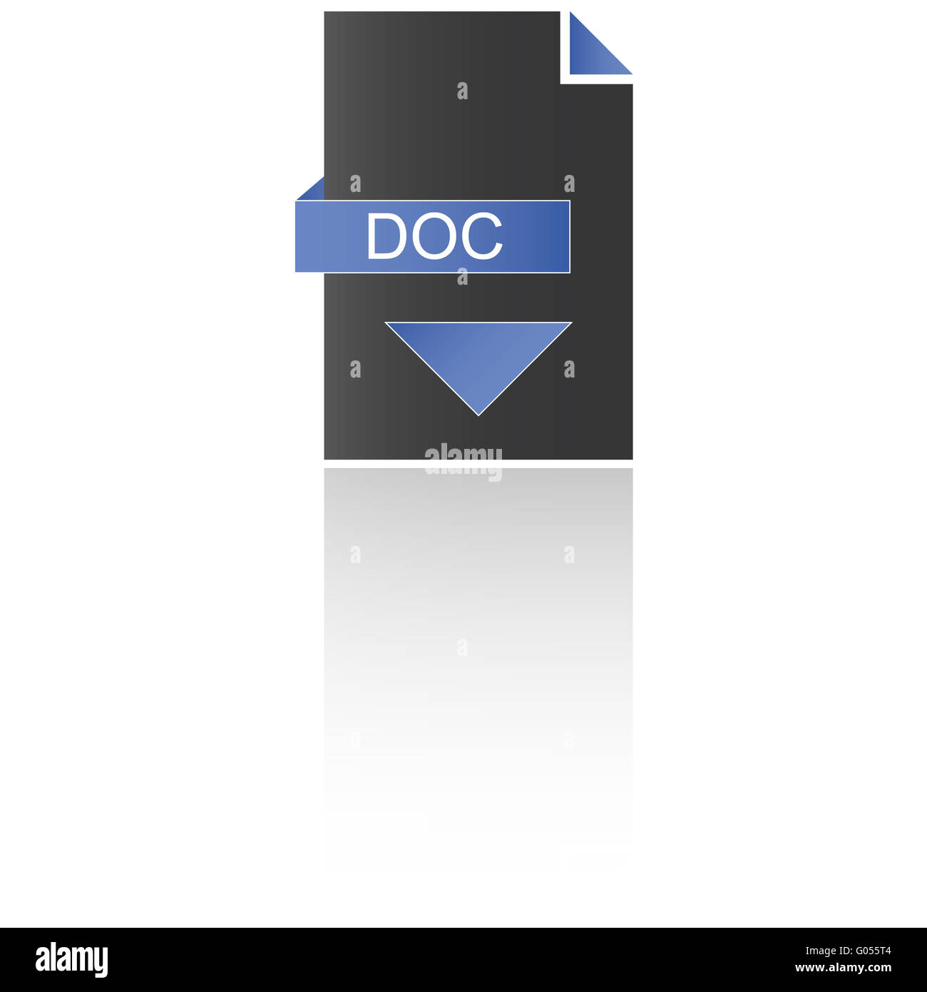 DOC-Download Stockfoto
