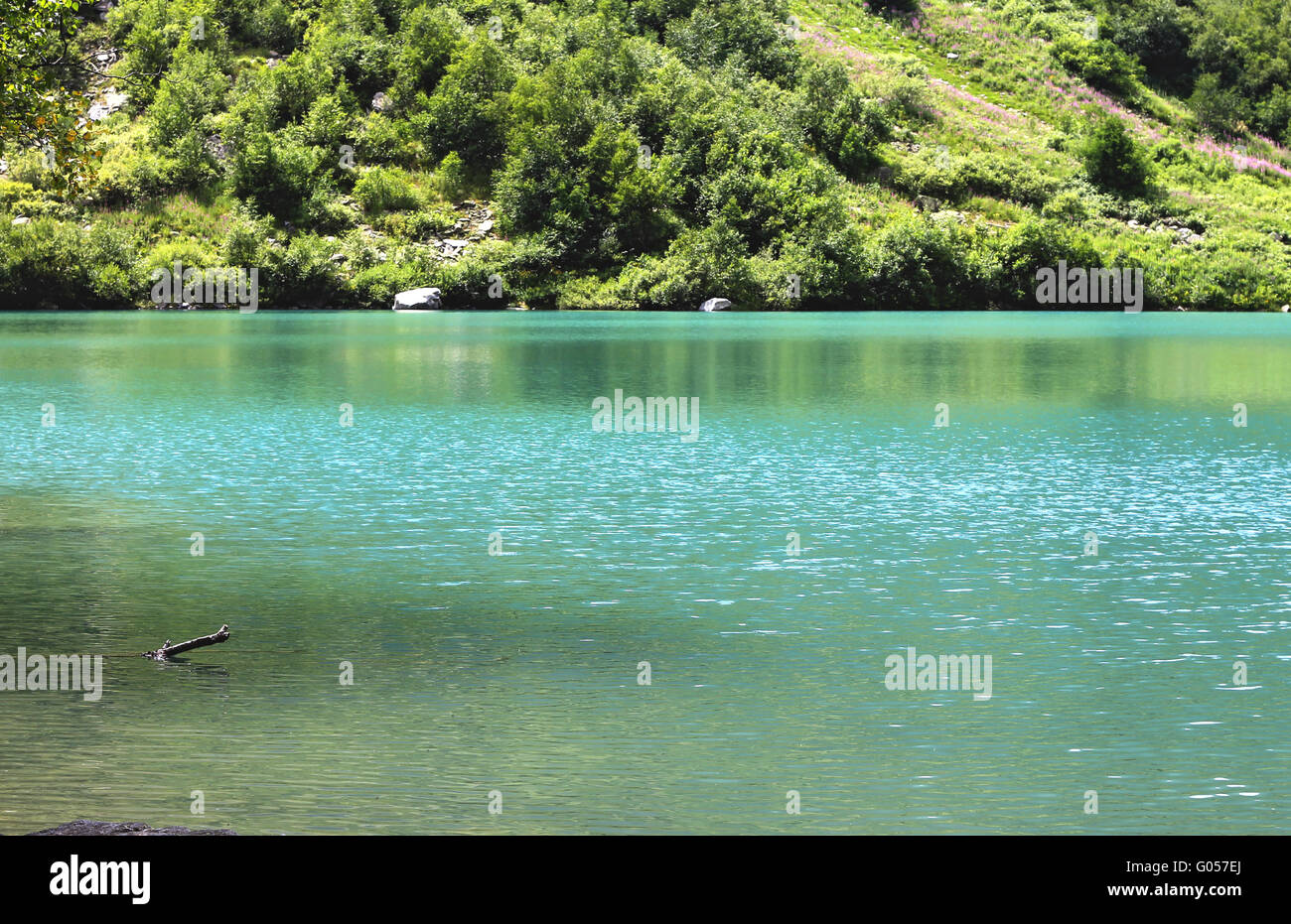 Baduk Seen Teberda und Dombai Stockfoto
