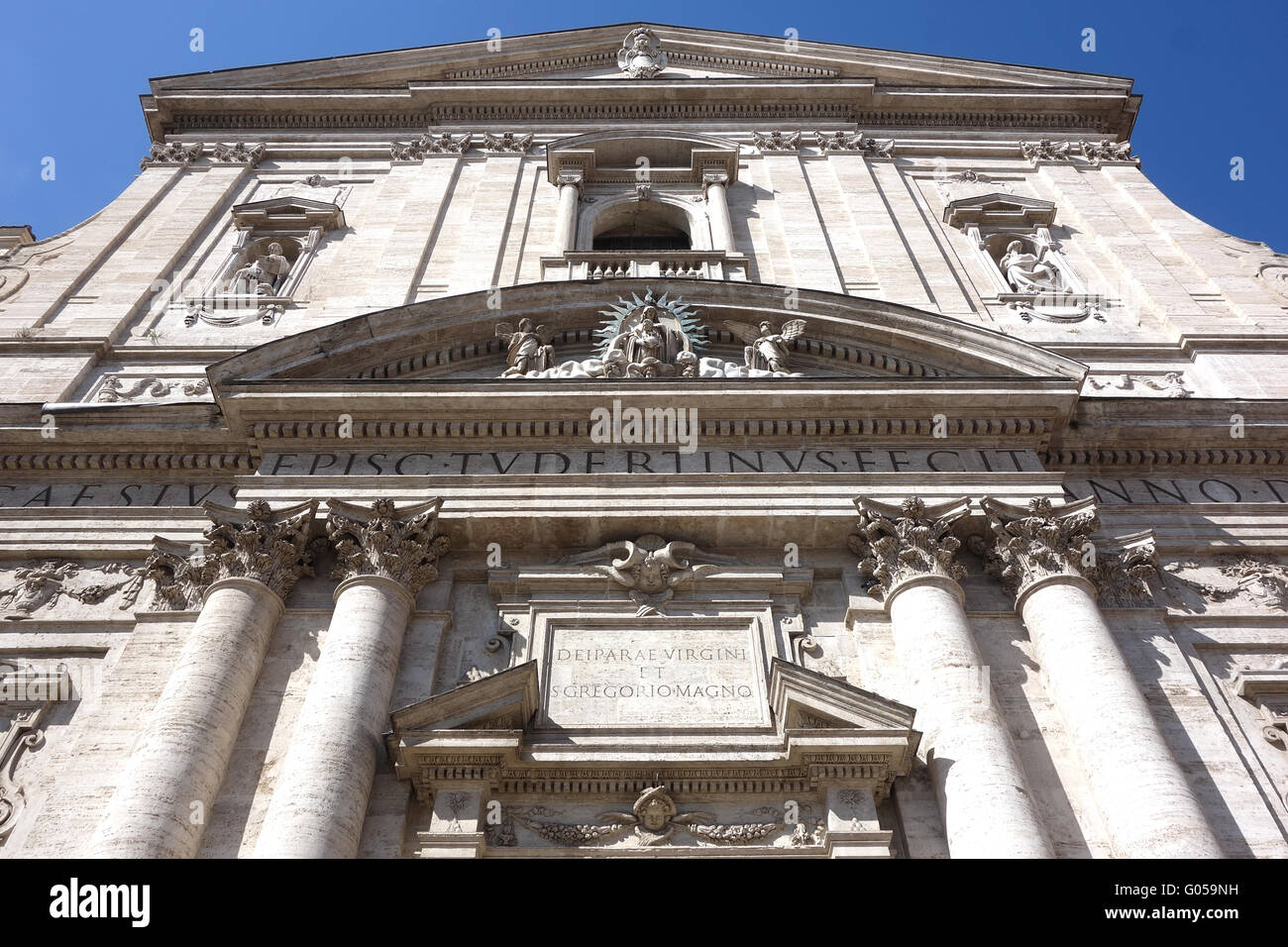 Santa Maria in Vallicella, bekannt als der Chiesa Nuova in Rom, Italien Stockfoto