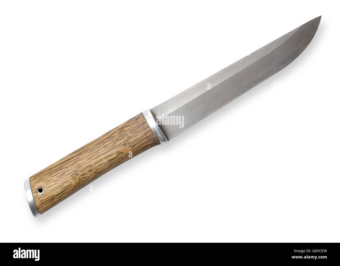 Finnische Messer. Stockfoto