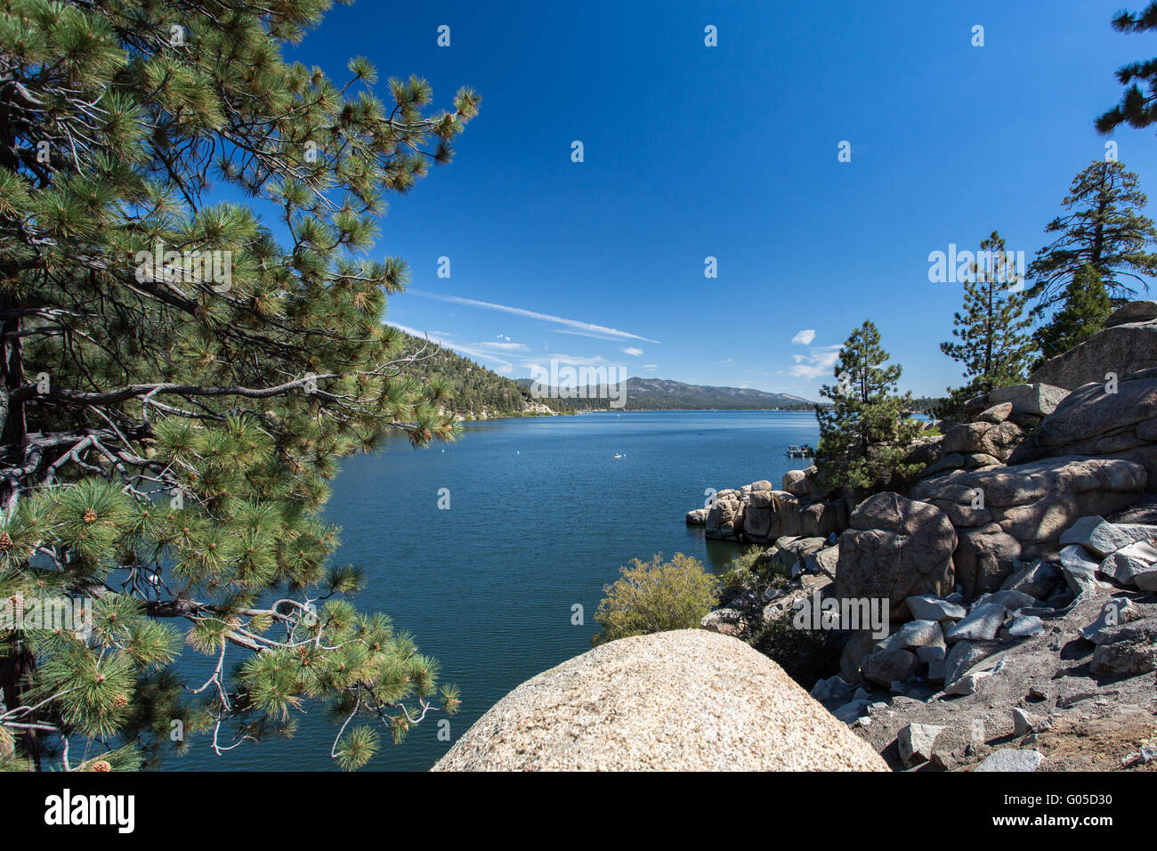 Big Bear Lake, Kalifornien Stockfoto