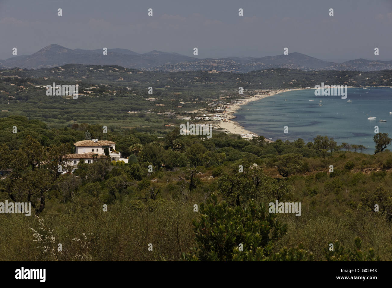 Cap Camarat, Ramatuelle in der Nähe von St-Tropez, Frankreich Stockfoto