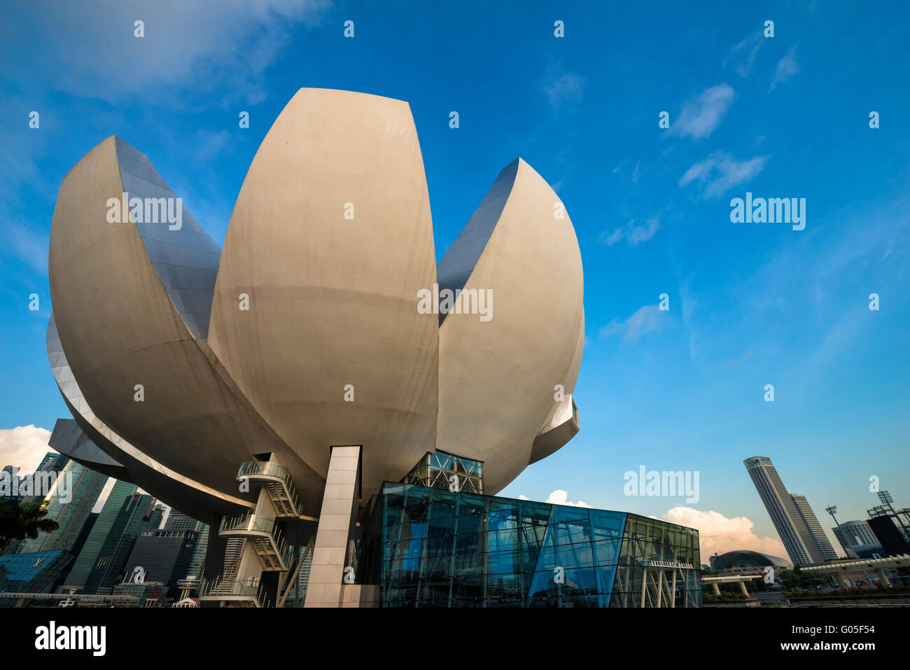 Museum für Kunst und Wissenschaft, Singapur Stockfoto
