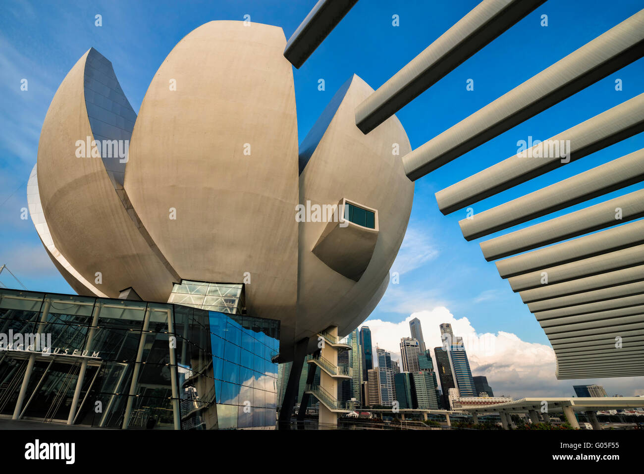 Museum für Kunst und Wissenschaft, Singapur Stockfoto