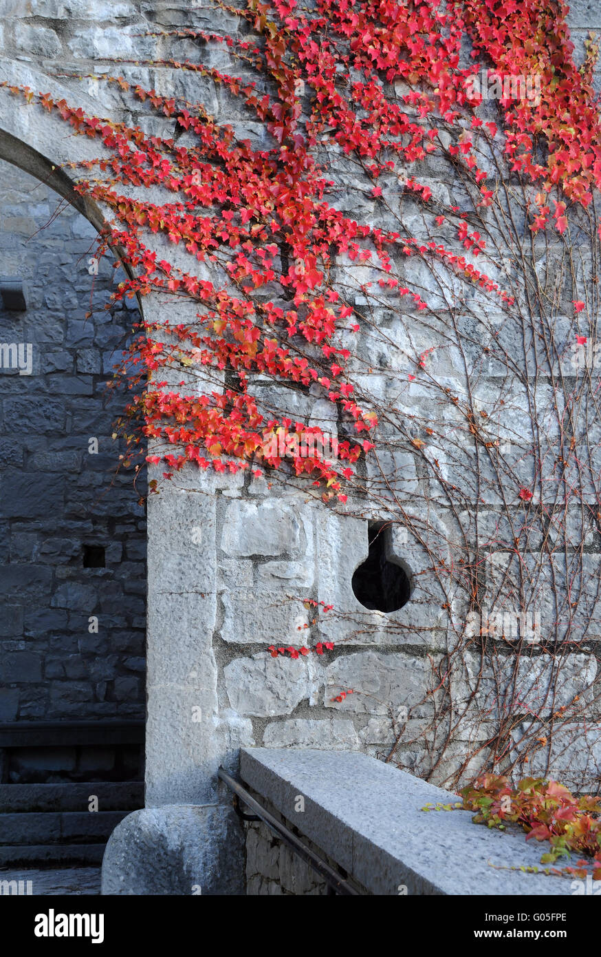 Detail des Heiligtums von Castelmonte Stockfoto