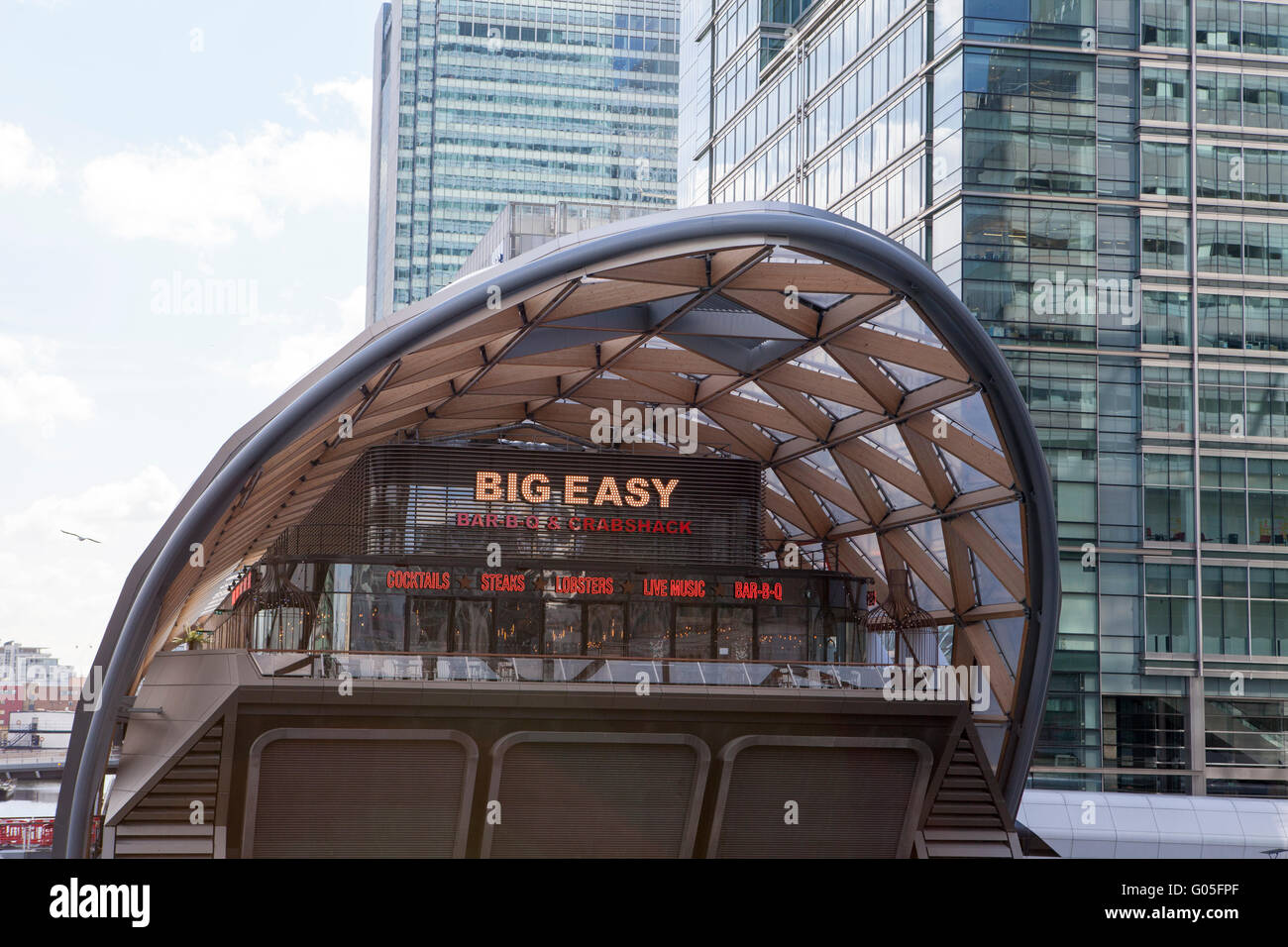Canary Wharf Crossrail Station, London Stockfoto