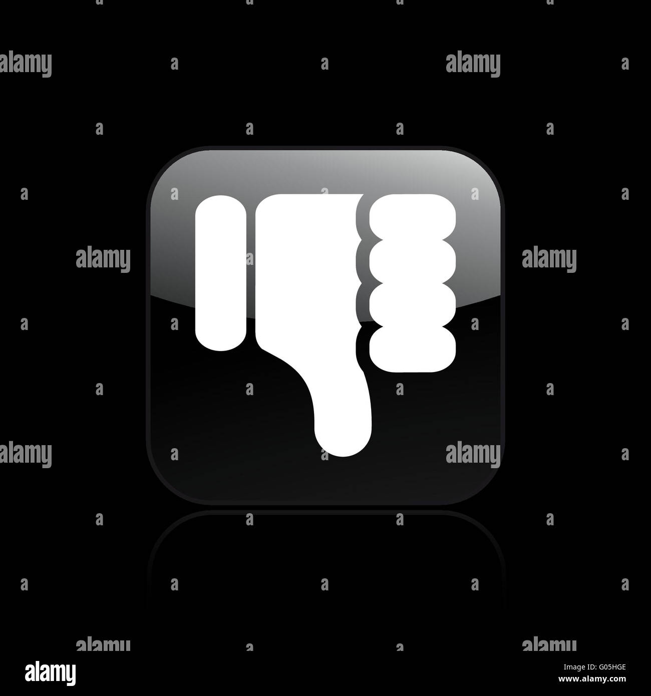 Vektor-Illustration der einzelnen Ko-Symbol Stockfotografie - Alamy