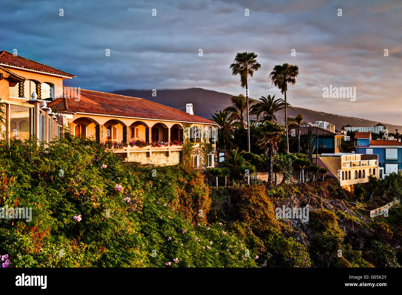 Teneriffa HDR Stockfoto