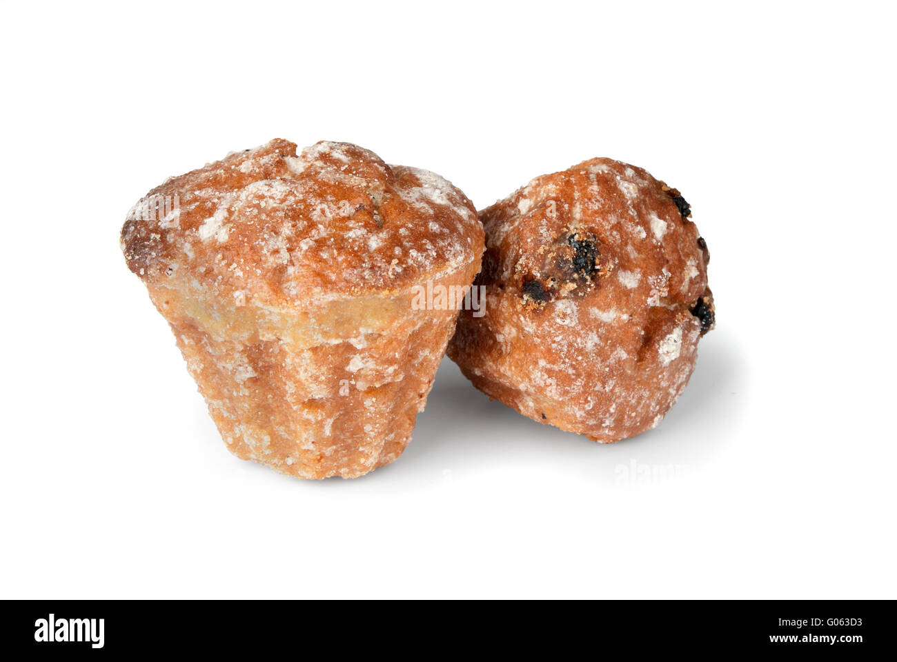Blaubeer-Muffins Stockfoto