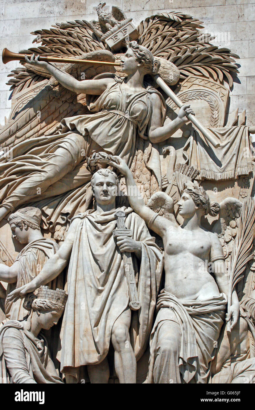 Der Triumph von 1810 Stockfoto
