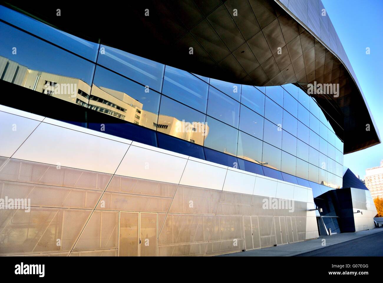 Reflexion Stockfoto