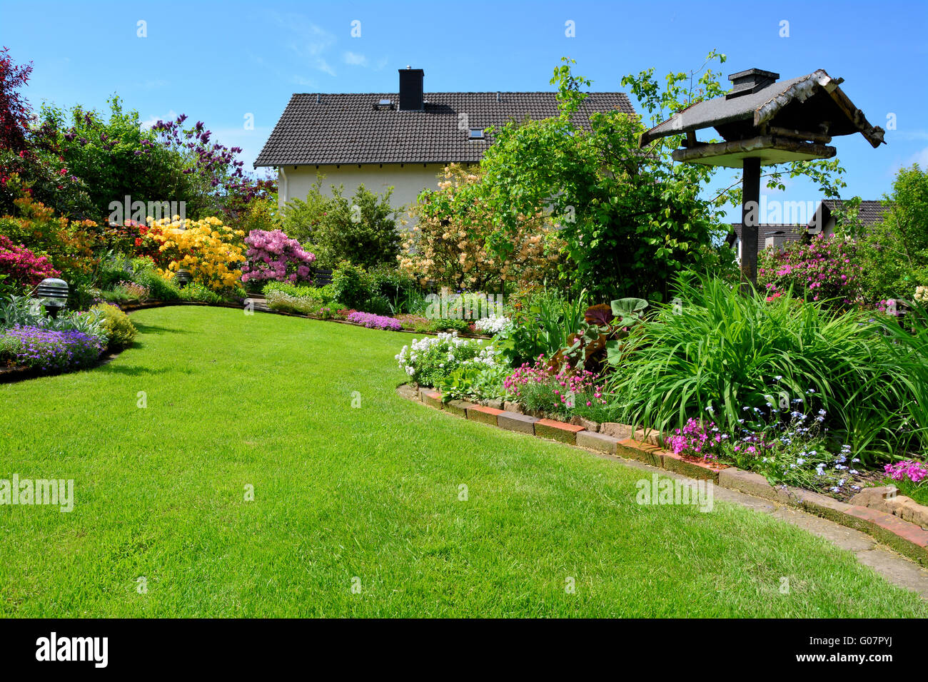 im Garten Stockfoto