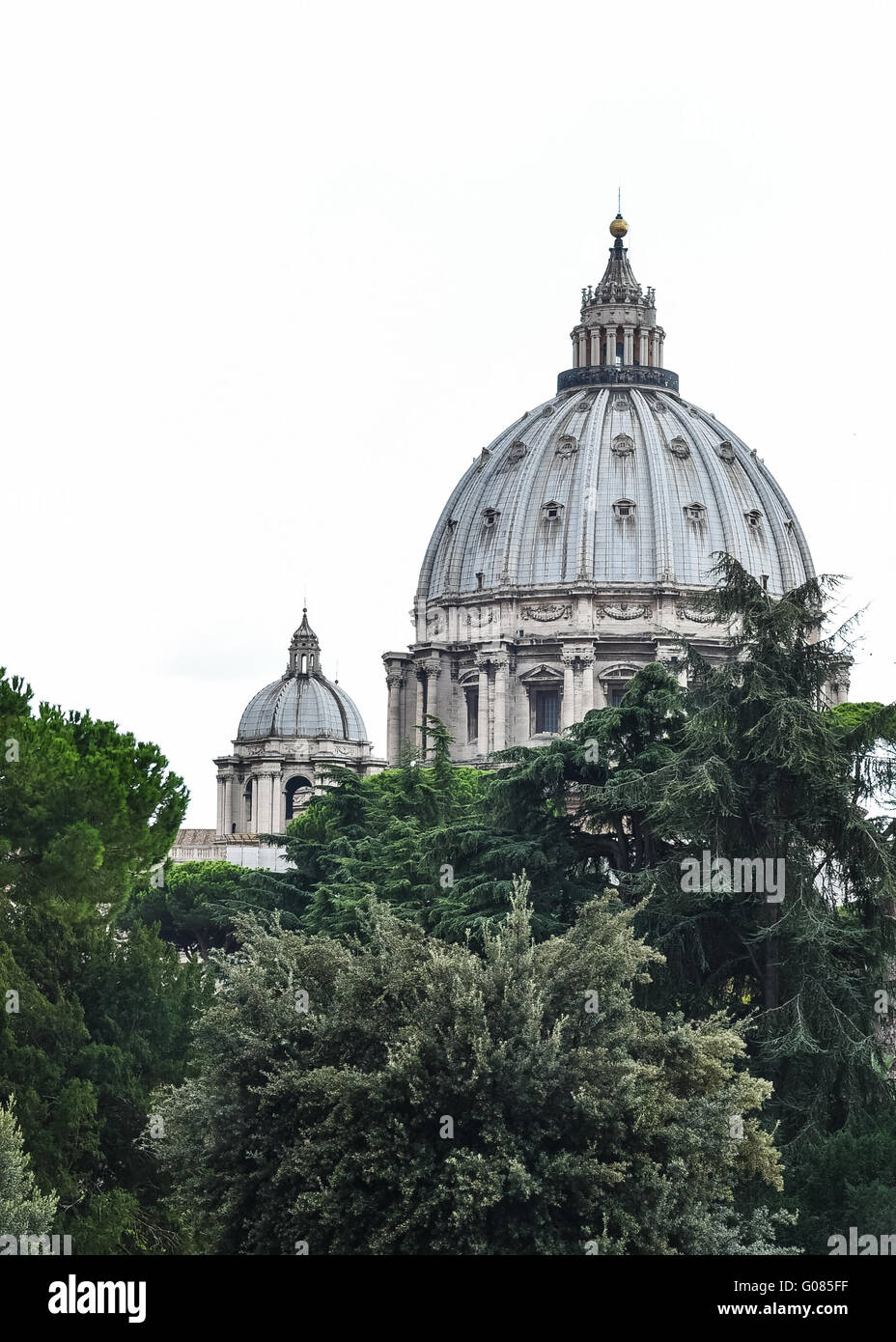 Kirchenarchitektur in Rom, Italien Stockfoto