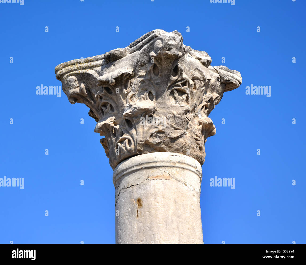Antiker Marmor Säulen Stockfotografie - Alamy