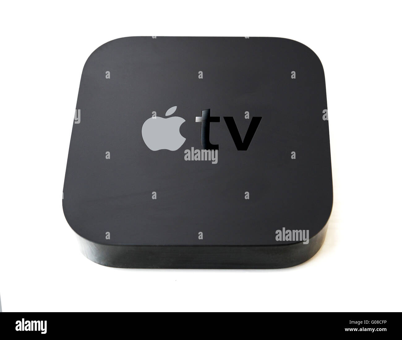 Apple TV Set-Top-box Stockfoto