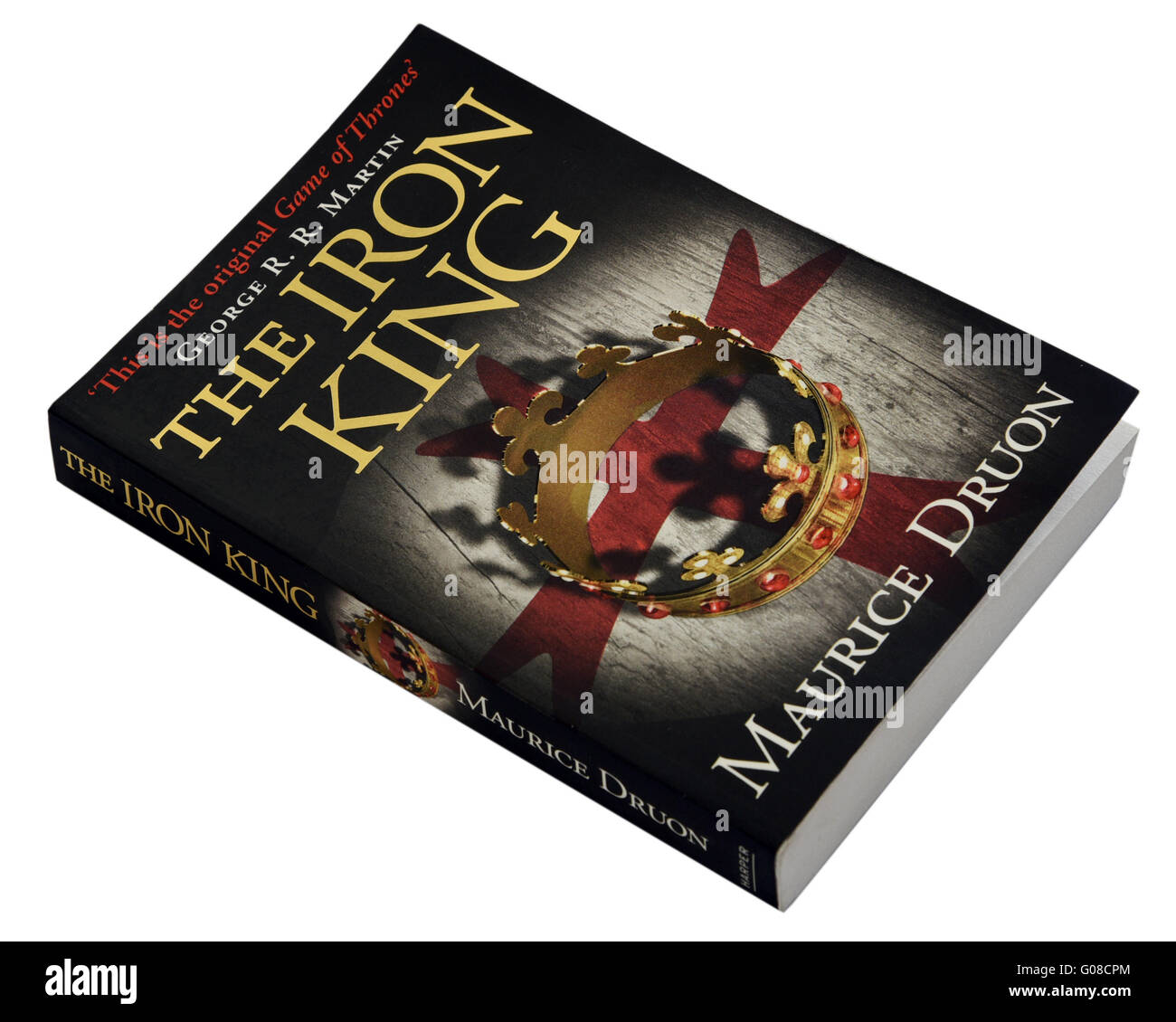 Der Eisenkönig Buch 1 die verfluchten Könige von Maurice Druon Stockfoto