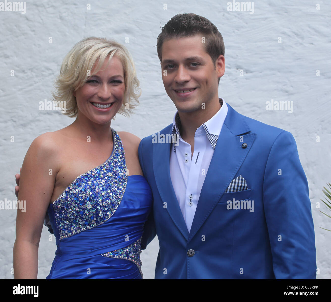 Sängerin Liane und Sänger Tom Mathis Stockfotografie - Alamy