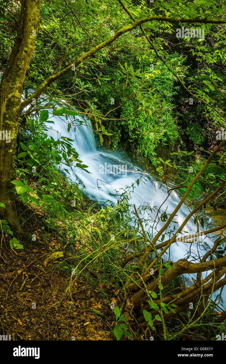 schöne Watrefalls im US-Bundesstaat South carolina Stockfoto