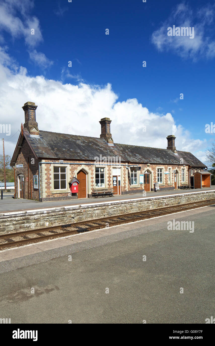 Railway Station Llandrindod Wells Powys, Wales UK Stockfoto