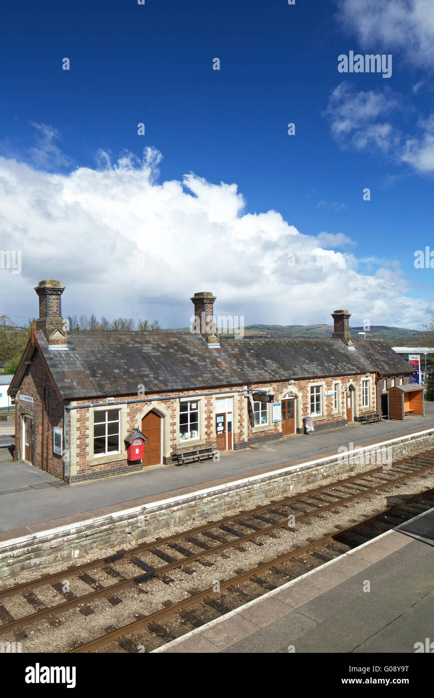 Railway Station Llandrindod Wells Powys, Wales UK Stockfoto