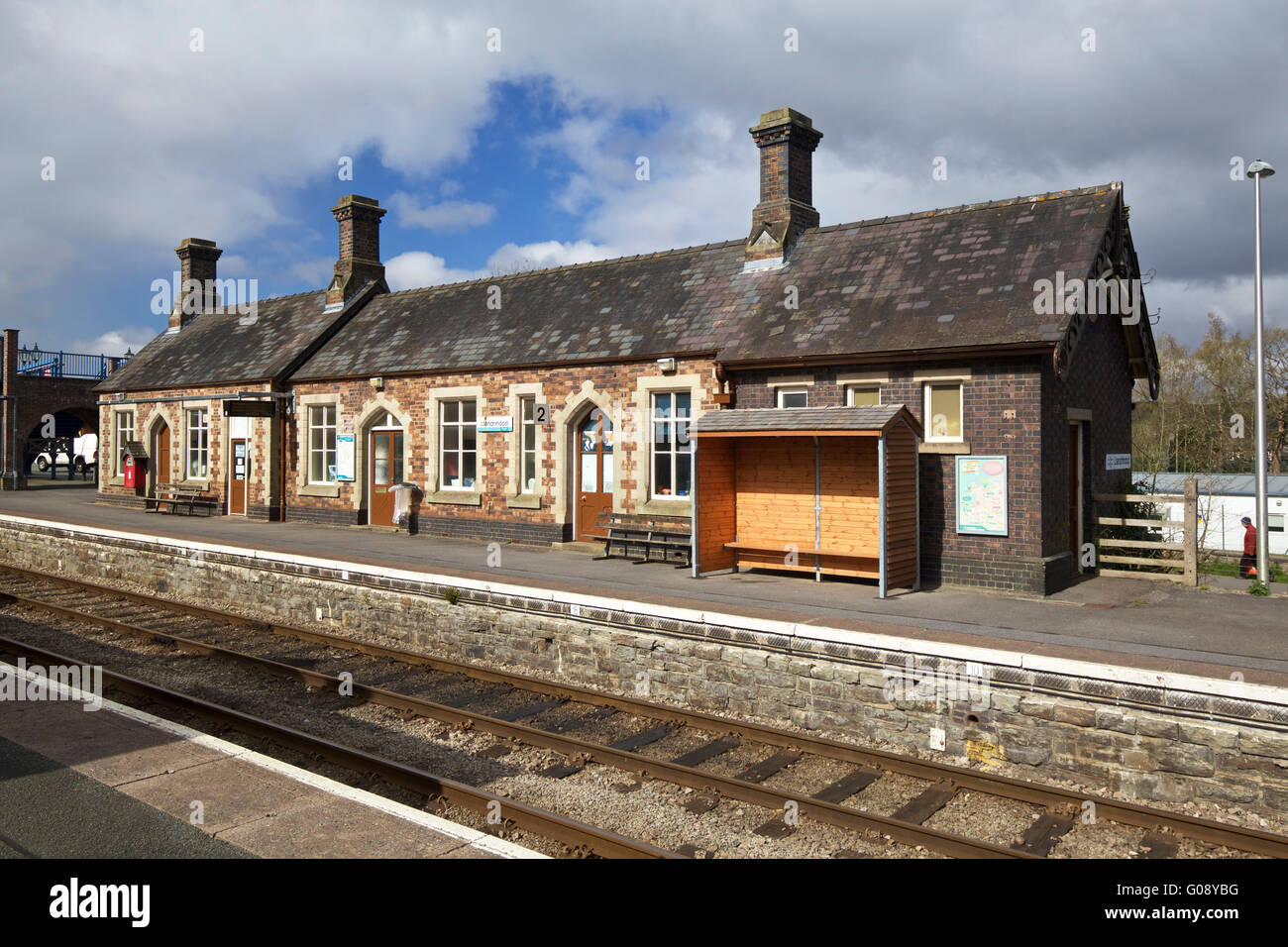 Railway Station Llandrindod Wells Powys, Wales UK Stockfoto