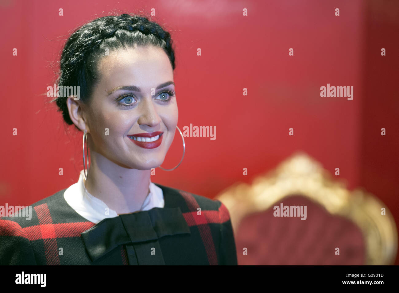 Katy Perry startet ihren neuen Duft in Berlin. Stockfoto