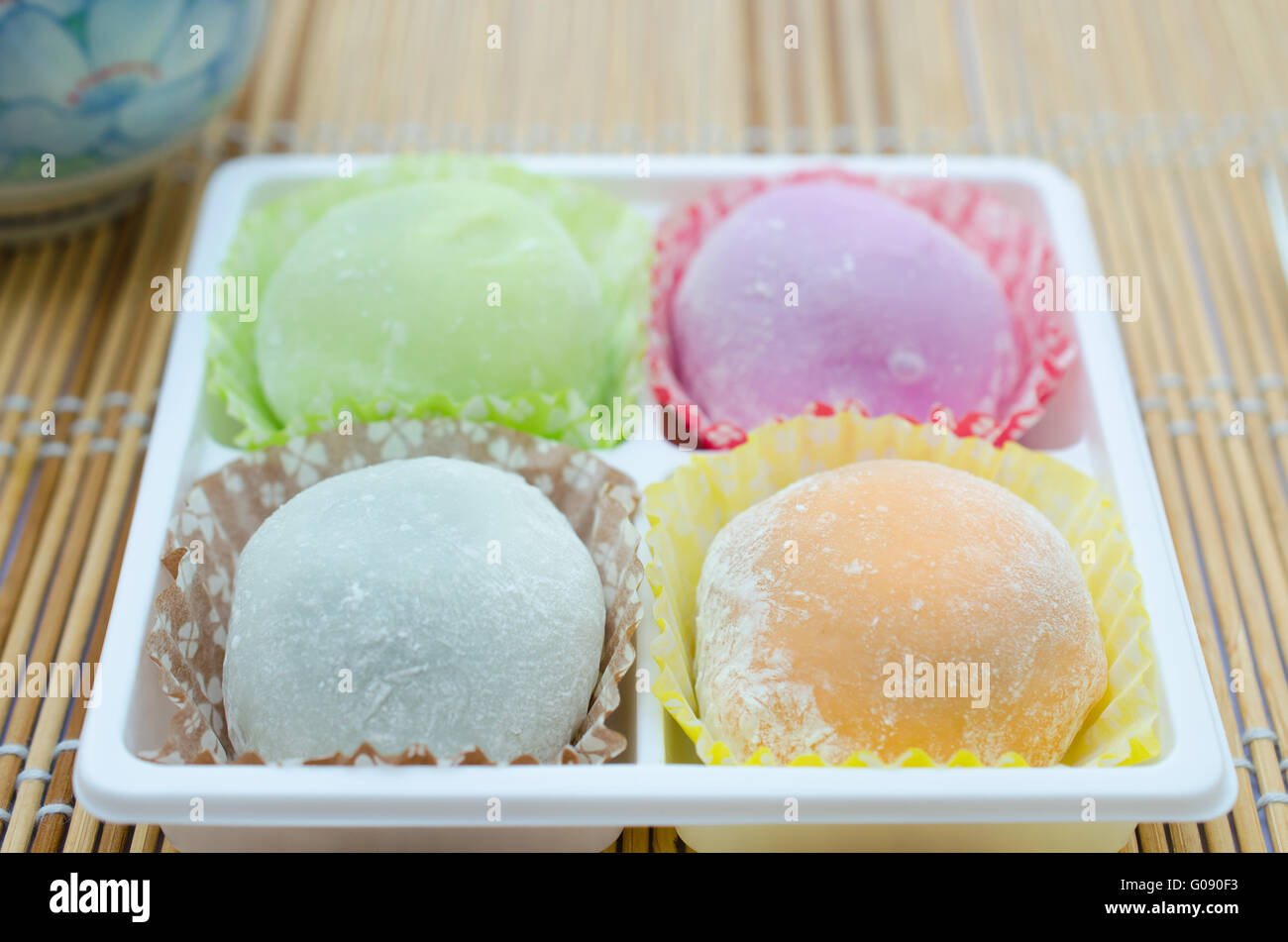 Japanische desserts Stockfoto