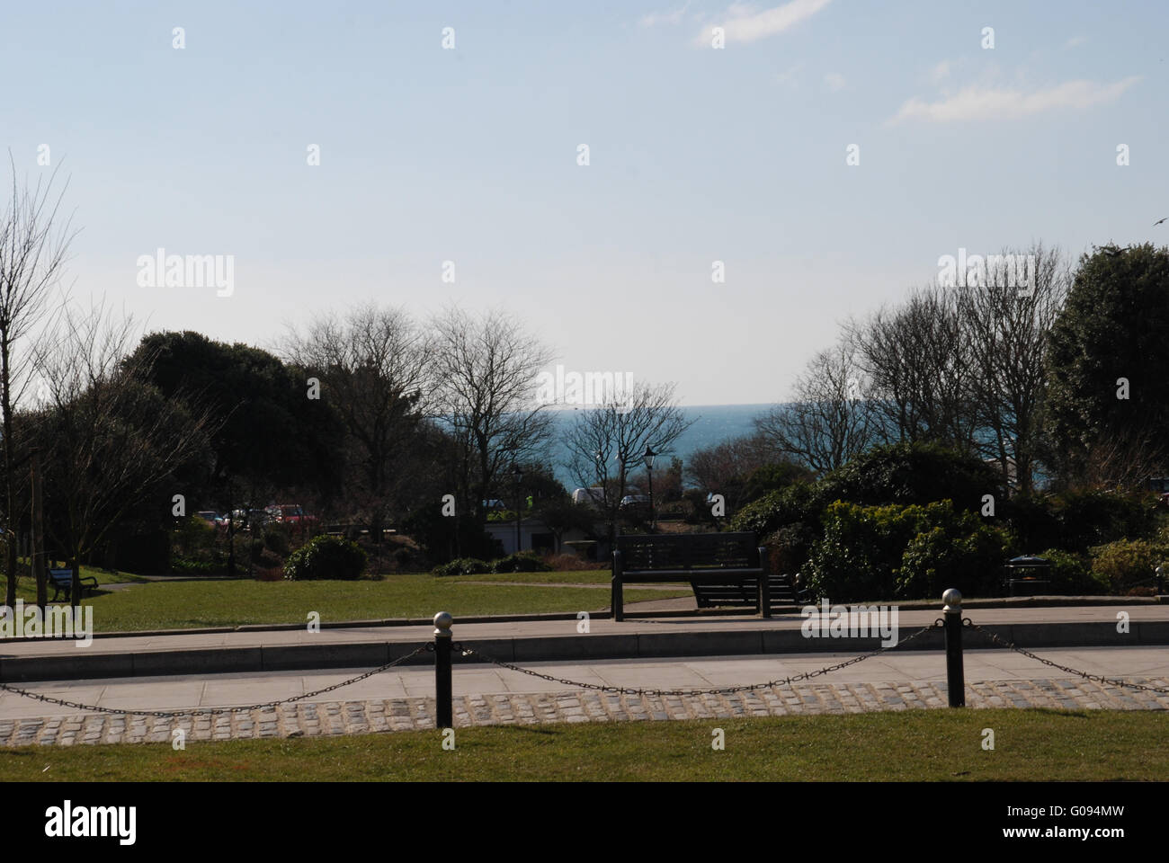 Palmeira Square Brighton Stockfoto