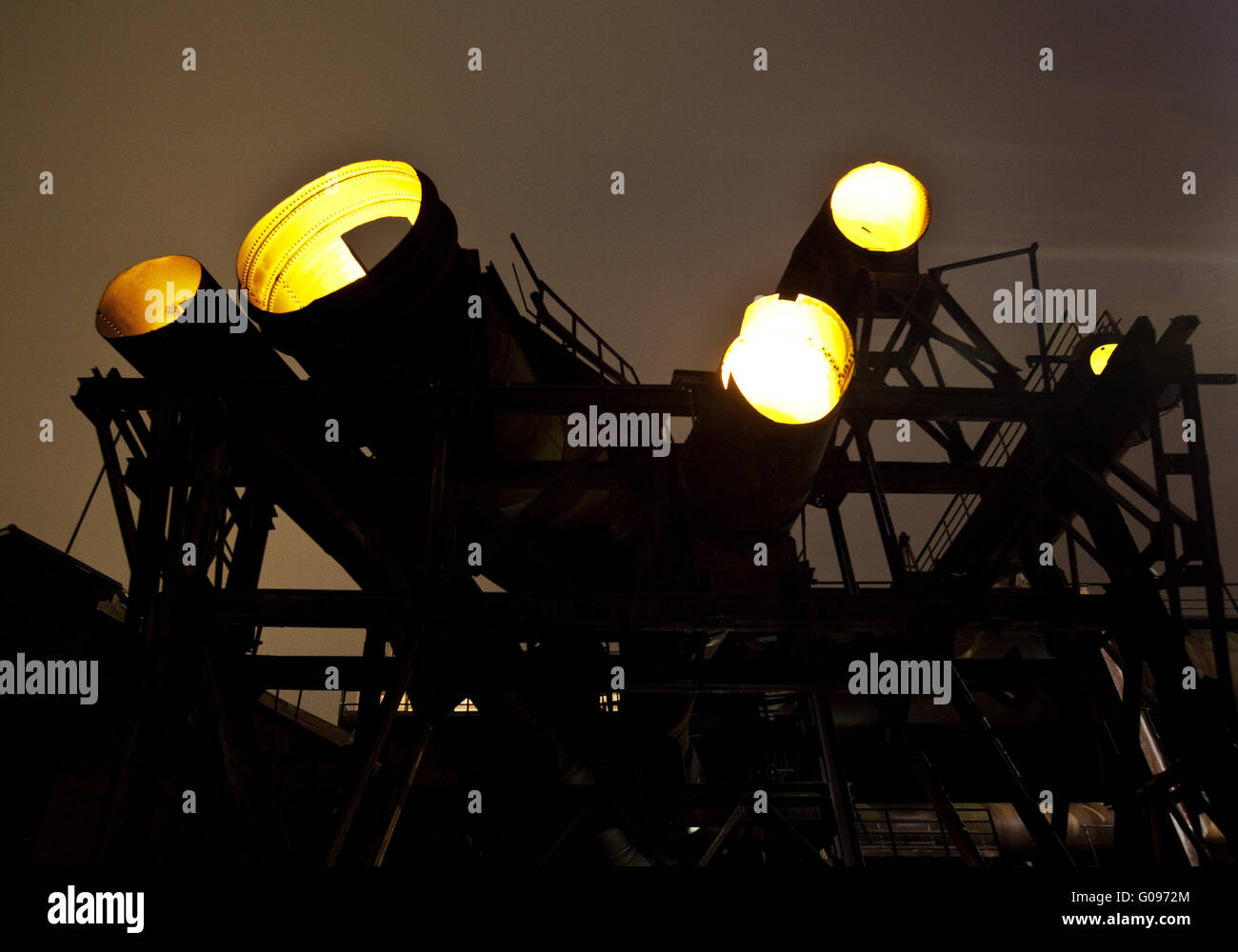 Westpark Bochum Halle des Jahrhunderts, Deutschland. Stockfoto