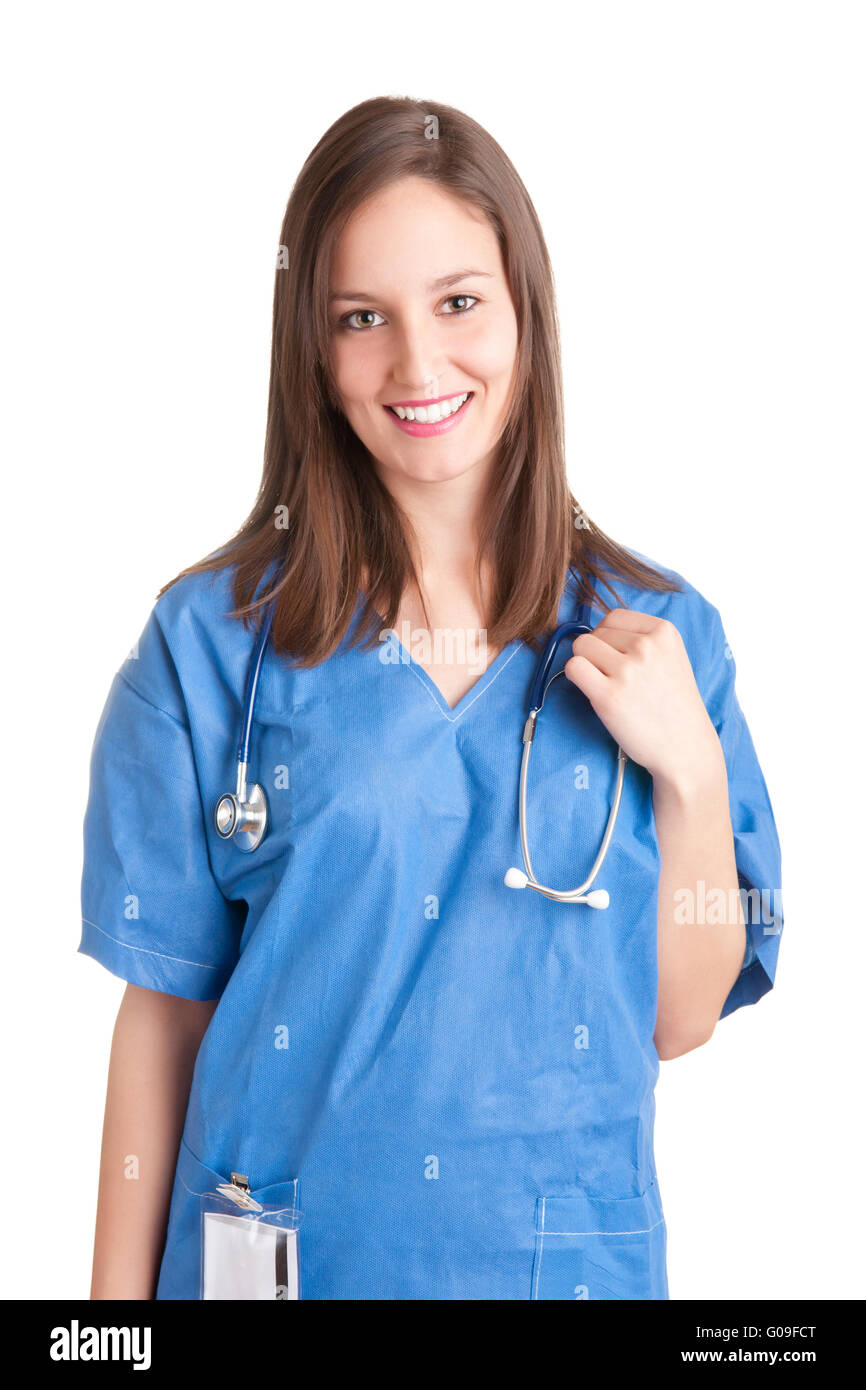 Frau Doktor Stockfoto