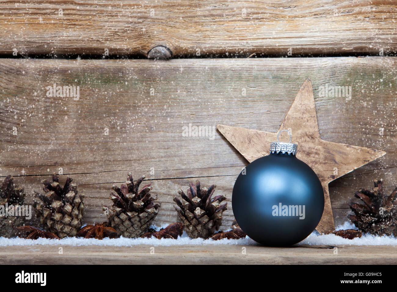 Christbaumkugel Stockfoto