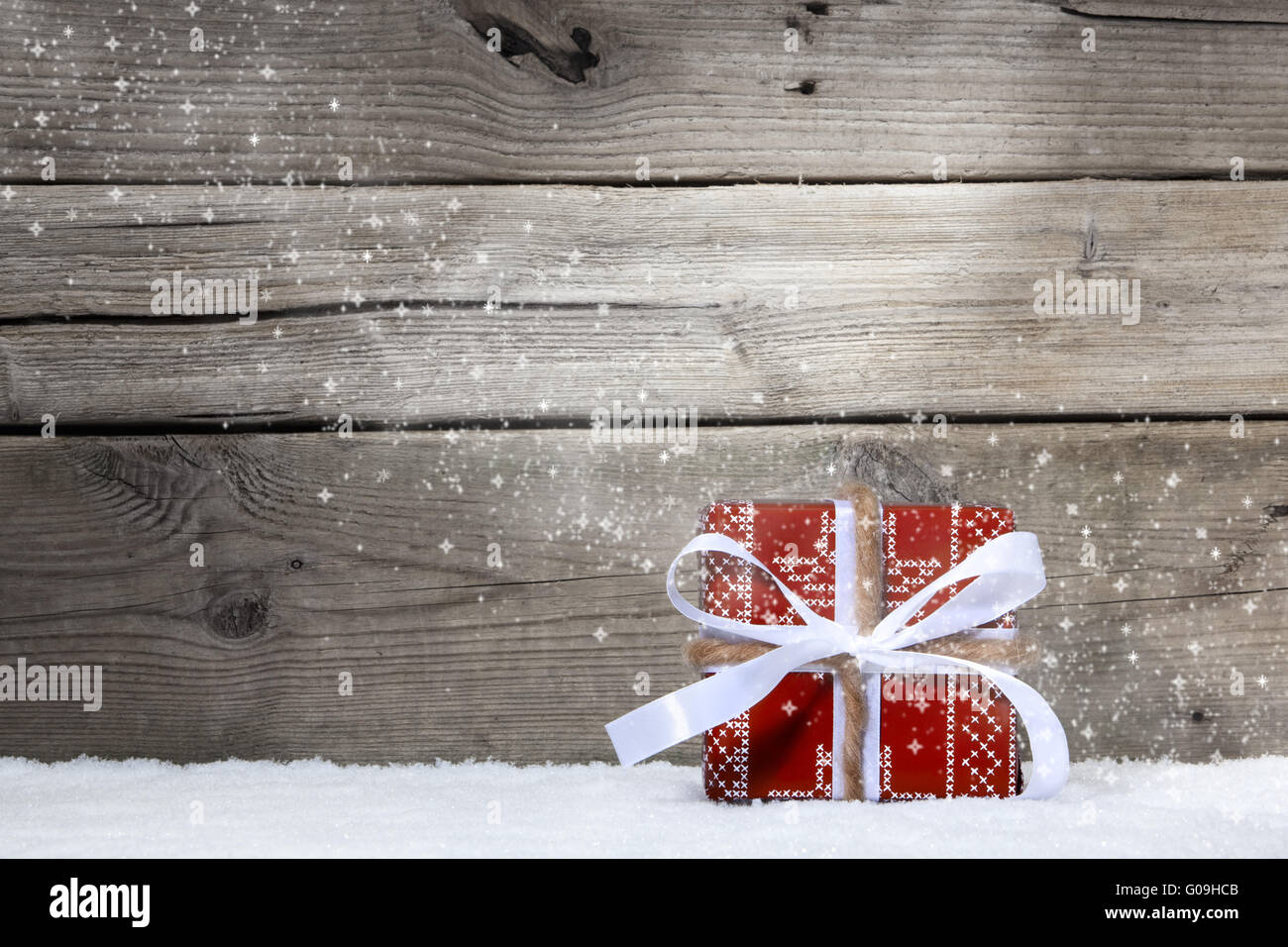 Weihnachten und Geschenke Stockfoto