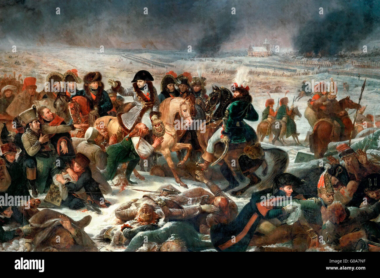 Nachwirkungen der Schlacht von Eylau. Napoleon in der Schlacht von